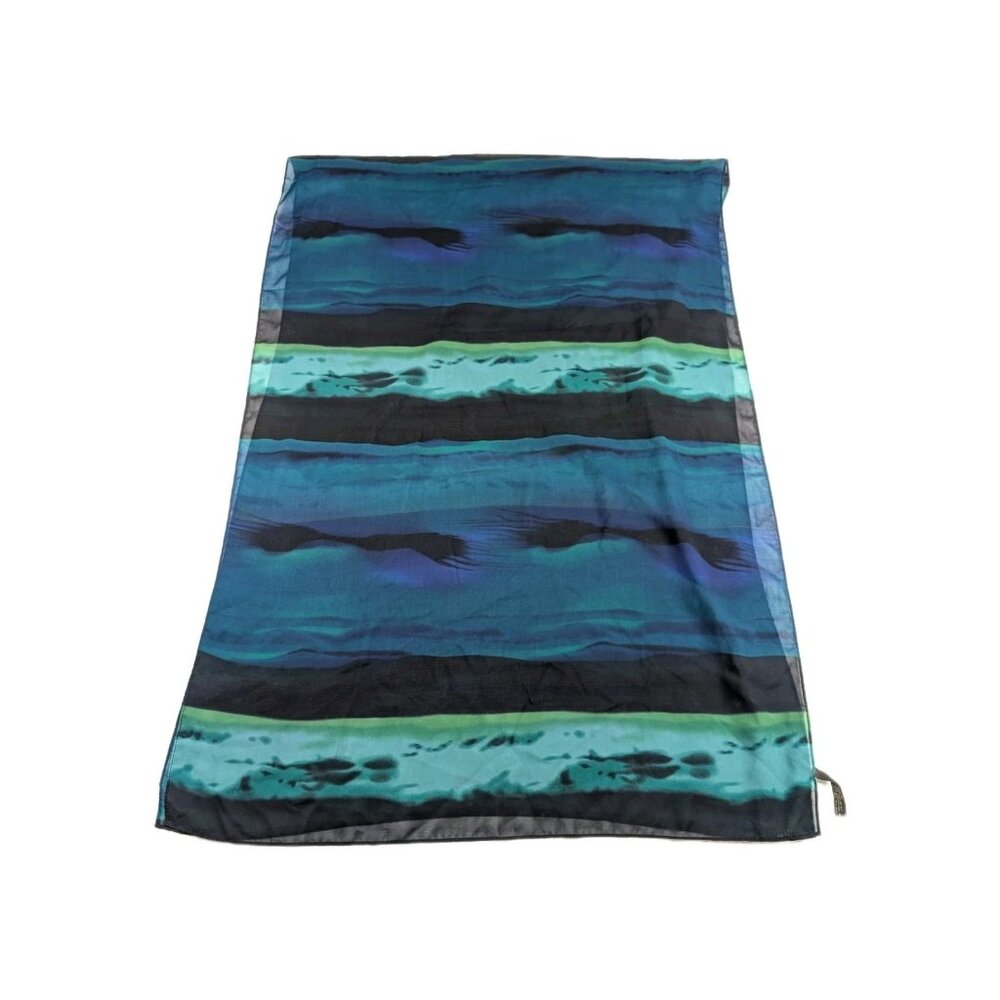 The Limited Scarf abstract sheer Rectangular 27.5" x 79"